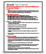 Durcor Warranty Info